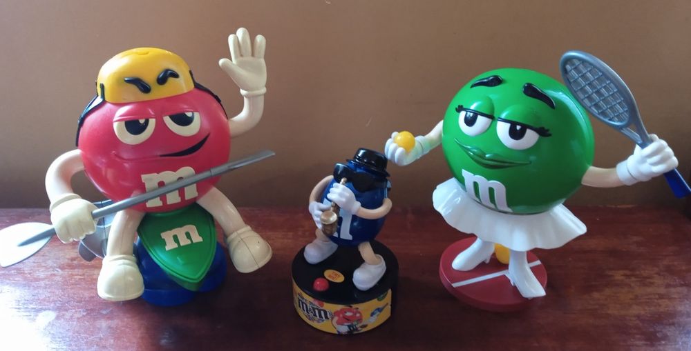 Игрушка коллекционная пластмасса M and Ms (эм-энд-эмс).Цена за 1 шт.