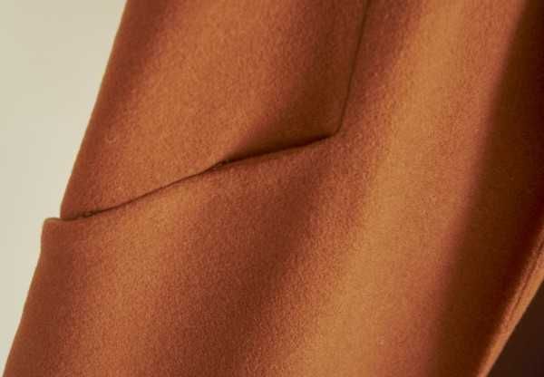 драповый жилет пальто Mango