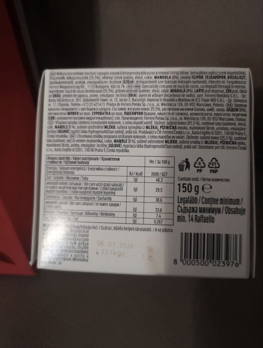 Rituals set+Raffaelo