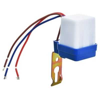 Sensor fotoreley — Yorug‘likka avtomatik boshqaruv Фотореле с датчиком