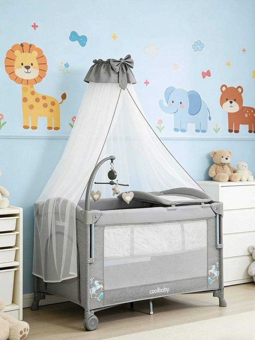 Манеж-кроватка коол бейби