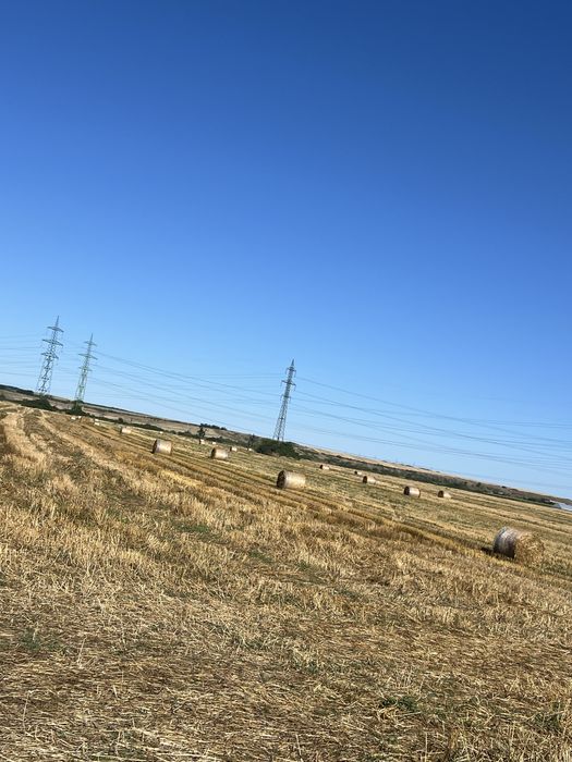 Baloti paie mici si mari rotunji
