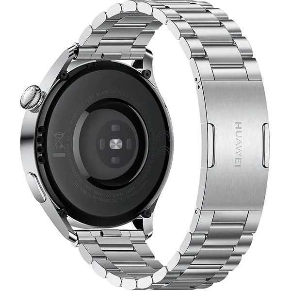 Smartwatch HUAWEI Watch 3 46mm, eSIM, Android iOS, Stainless Steel Strap Nou Sigilat