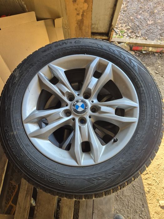 Jante aliaj 17 " BMW cu anvelope iarna 225/60/17