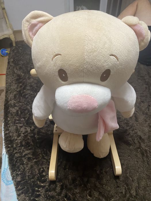 Дървена детска люлка