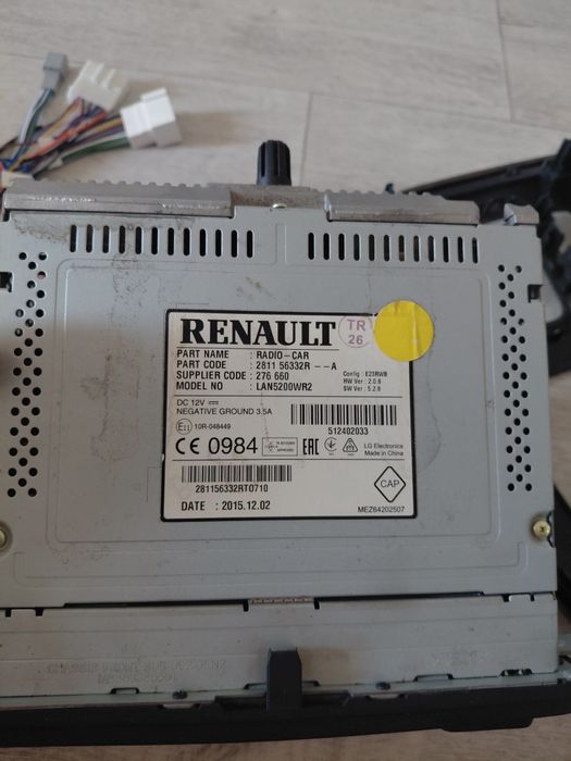 Магнитафон Renault Sandero (оригина)л)