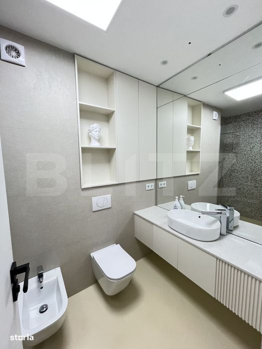 Apartament 2 camere, 61.80 mp, zona Calea Moldovei