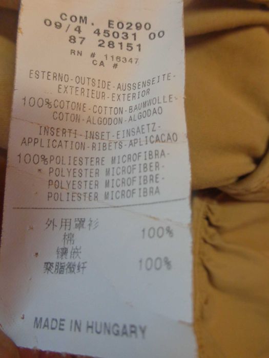 Geaca MONCLER bej bumbac marimea 3