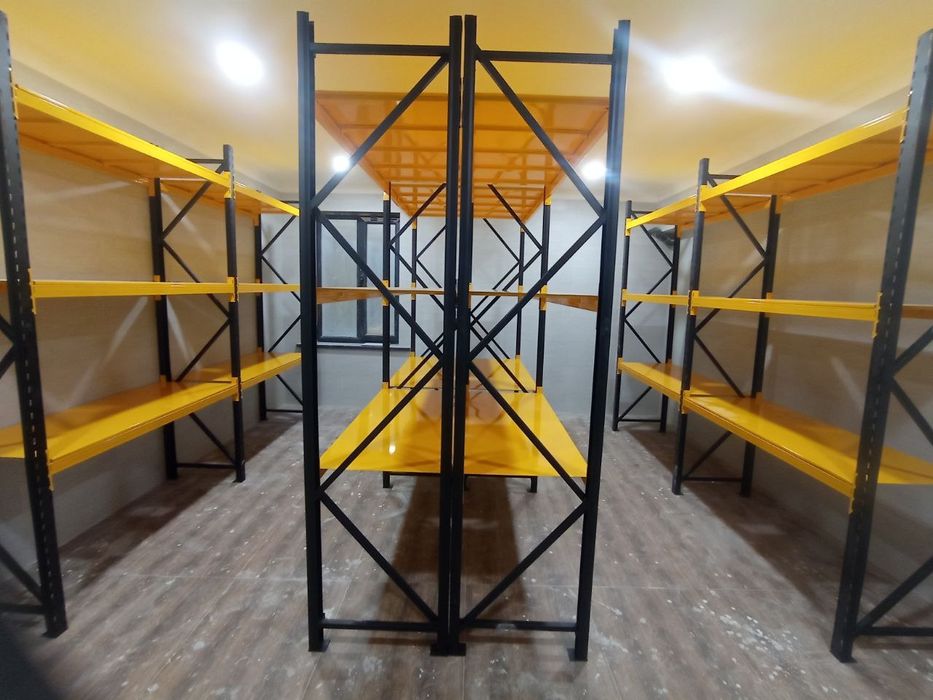 Складной стеллаж для паллетные, полочные, архивные, мезонин, торговый