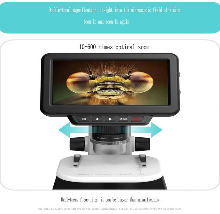 Цифров микроскоп с висока разделителна способност