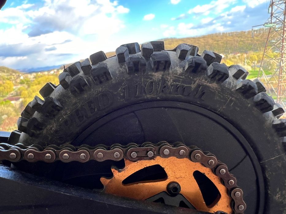 Cross bike cu telecomanda 1/4 model de mare viteza