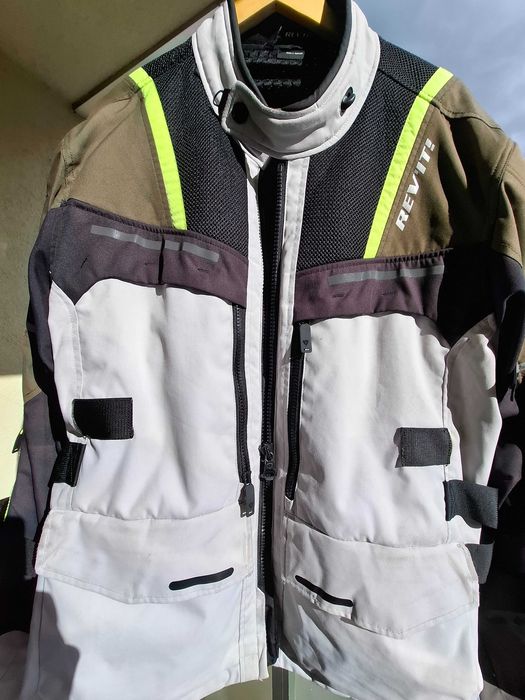 Мото яке Rev'it! Offtrack Размер 3XL/XYL включени дъжд/термо подплати!