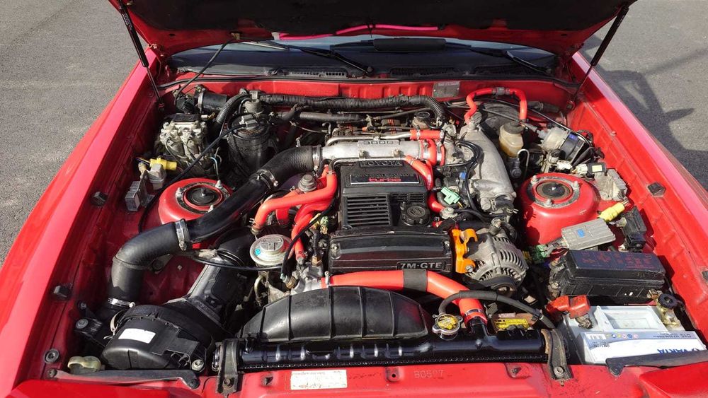 Toyota Supra MK3 turbo targa manuala