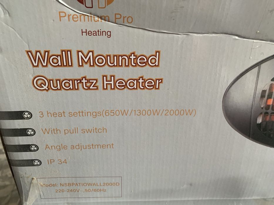 Кварцов електрически нагревател