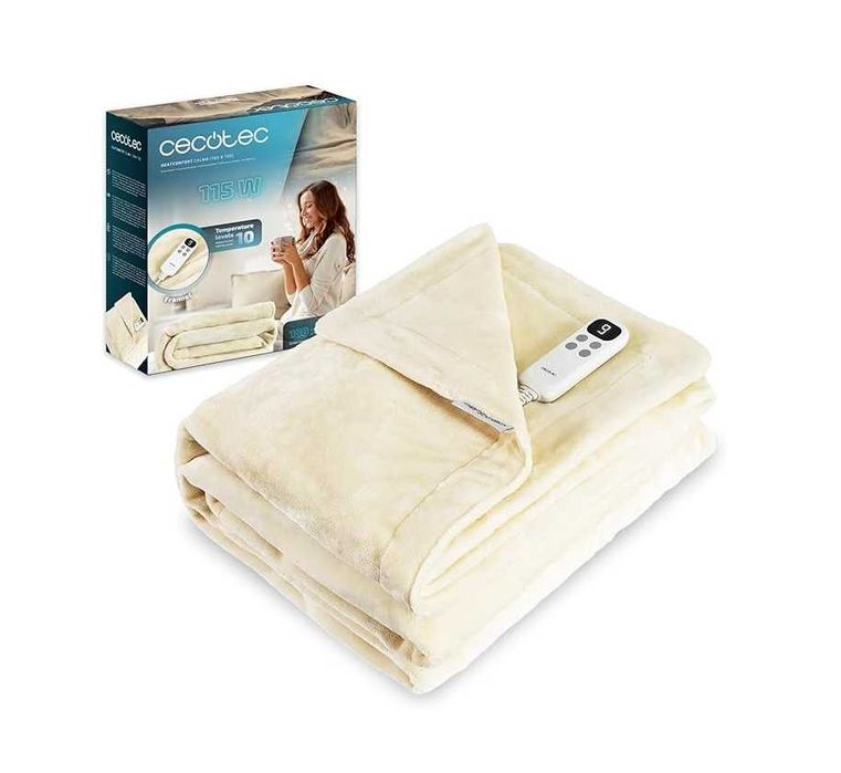 Електрическо одеяло Cecotec HeatComfort  Calma 180/130см  / 115W Beige