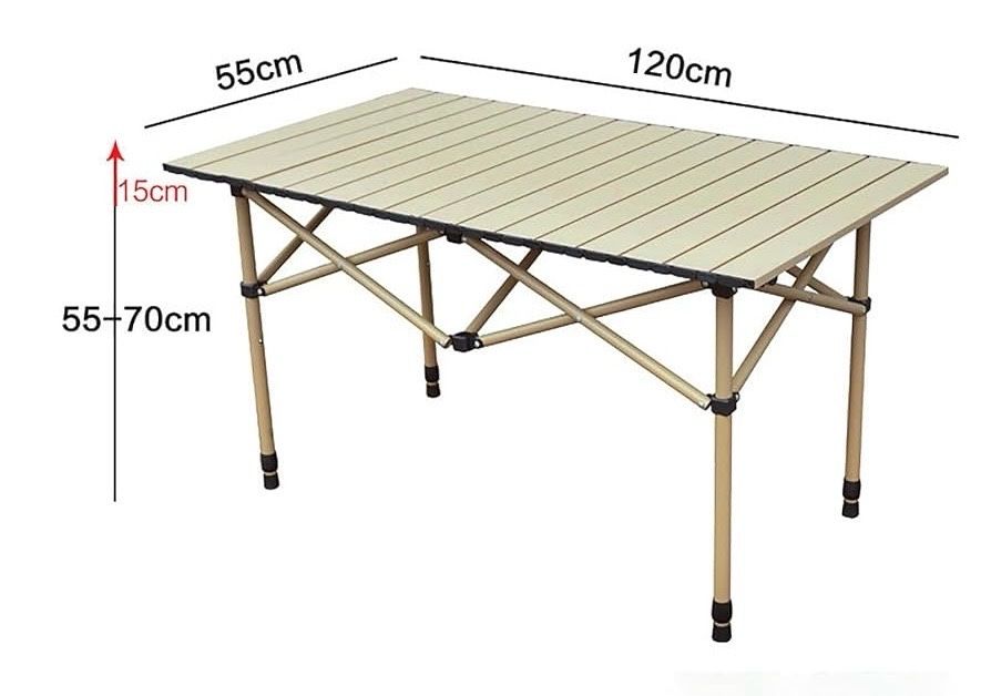 Качествена сгъваема маса в ново състояние