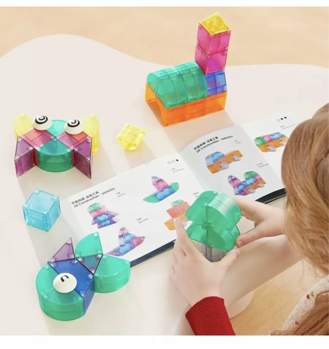 Магнитный конструктор mideer в подарочной упаковке