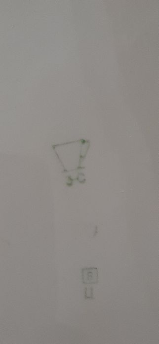 Блюдо "Сирень" Барановский фарфор СССР