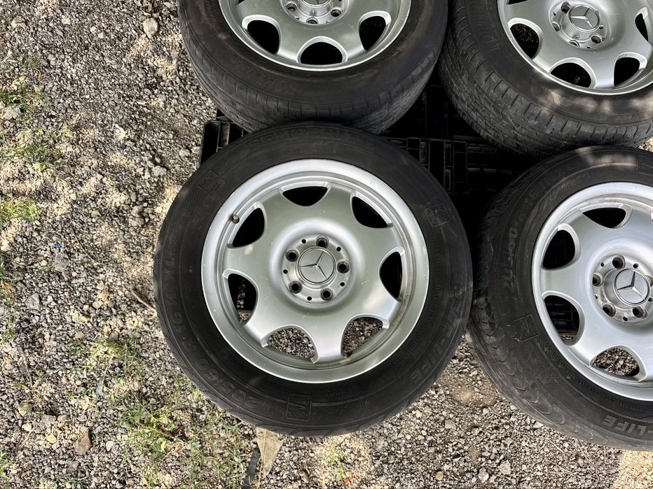 4бр.Алуминиеви джанти 16цола 5x112 за Mercedes E-Class,C-Class,Vaneo