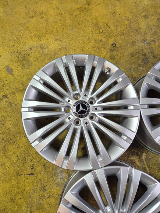 4 Jante Aliaj 5x112 17'' OE Mercedes A Class B Class V-Class VITO CLA GLA C-Class W205 W206 + Senzori OEM MERCEDES