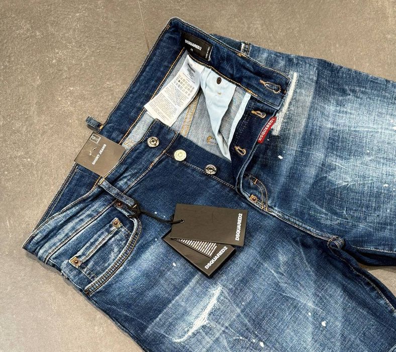 Мъжки Дънки Dsquared2 Висок Клас