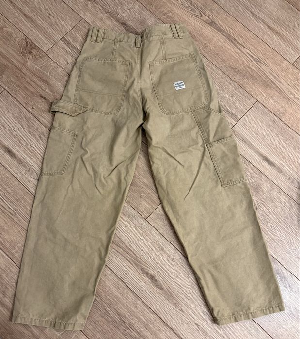 Джинсы бежевые карго