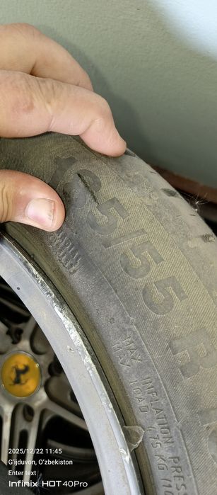 Wossen Diska balon R 15