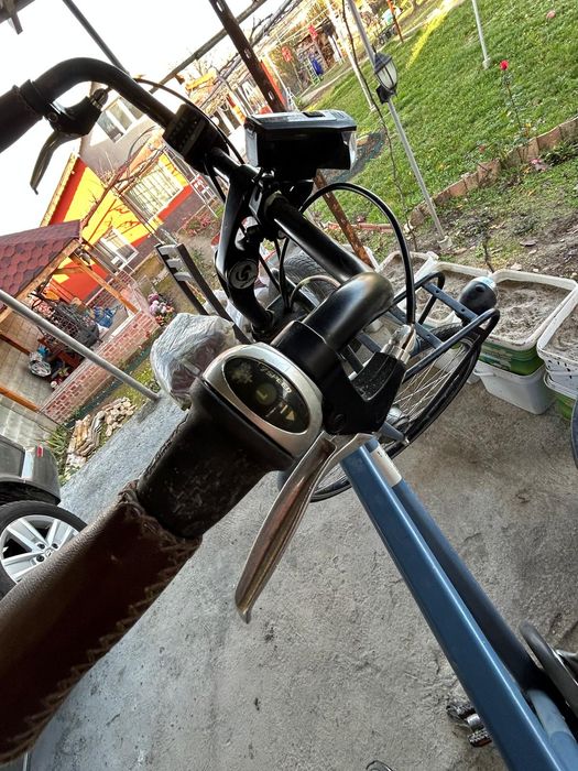 Електрическо колело и количка