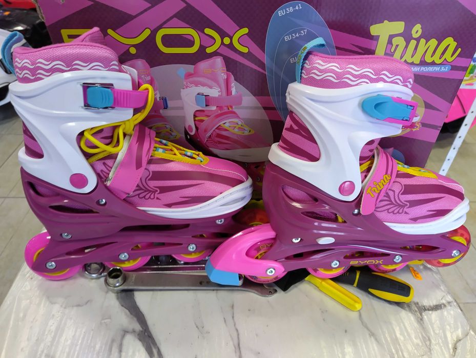 BYOX Детски ролери 3в1 TRINA