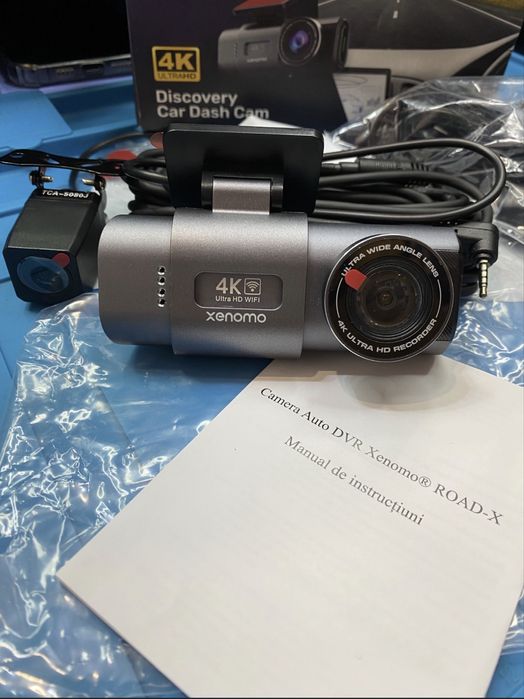 CAMERĂ AUTO 4K UHD /Față + Spate/ Nouă