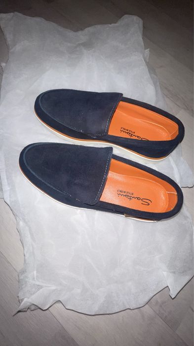 Santoni туфли ла лето