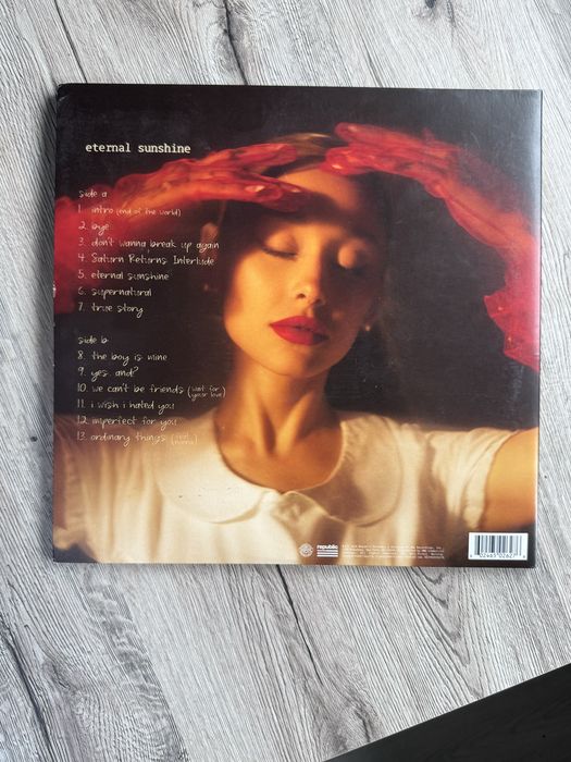 Ariana Grande - Eternal Sunshine (Ruby Red Coloured vinyl)