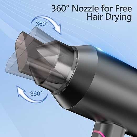 Професионален сешоар DEWILY D089 Йонно сгъваем сешоар Сешоар за коса