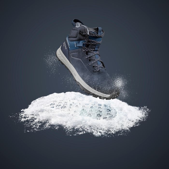 Ghete Piele Iarnă Călduroase Impermeabile - produs resigilat Decathlon