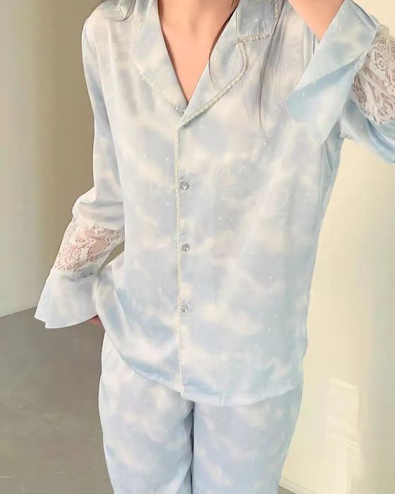 ПИЖАМА из ледяного шёлка