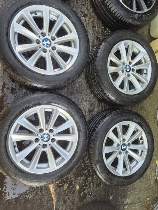 4бр алуминиеви джанти за БМВ 5серия/8ж Х17/ ет 30/ 5Х 120/