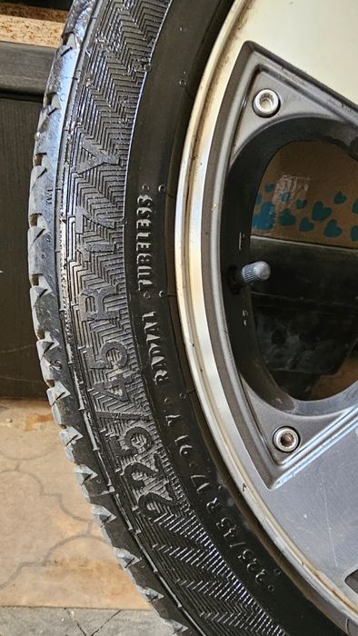 Комплект джанти с гуми голф4