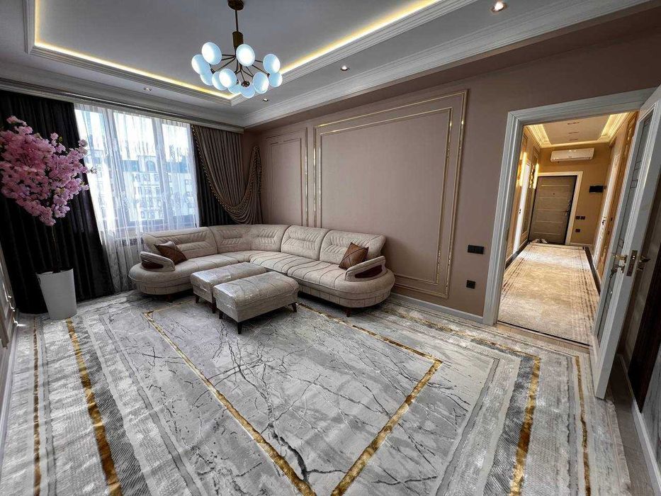 Продается 3х комнатная евро квартира 85м2: Яккасарай Саламатина