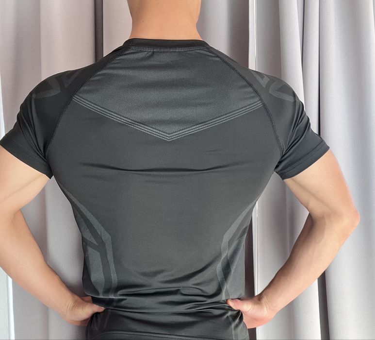 Compression shirt black/grey design