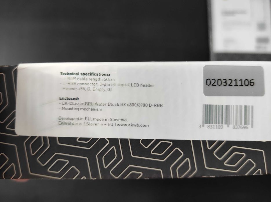 Продавам EKWB RX6800 / RX6900XT