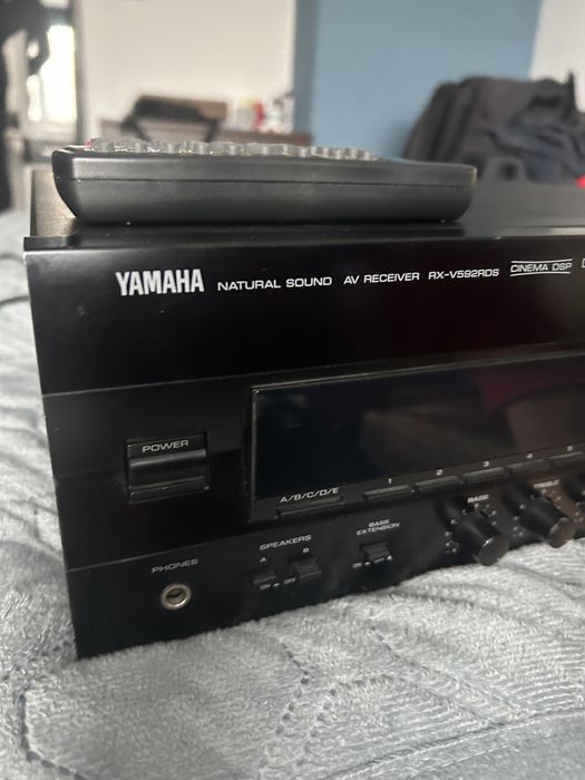 Yamaha natural sound AV reciever RX-V592R0S CINEMA DSP