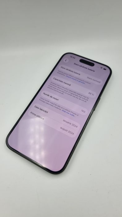 Amanet F28: Telefon Iphone 15 Pro 256GB