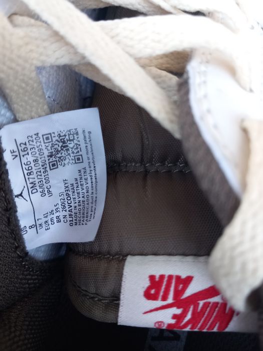 Jordan 1 Retro OG SP Travis Scott Reverse Mocha