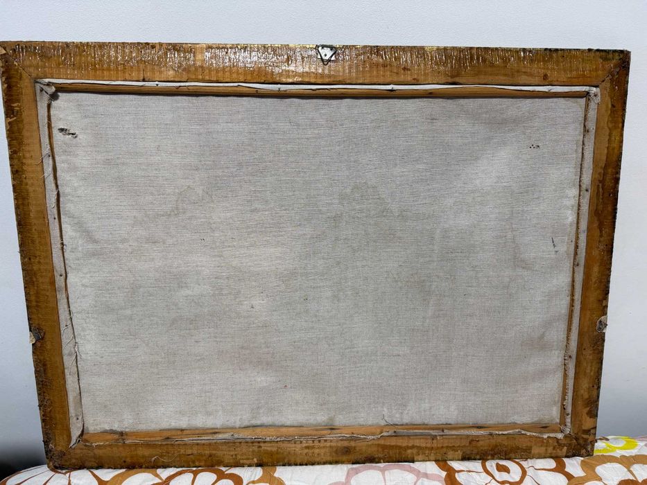 tablou vechi pictat pe panza in ulei pictura in ulei tablou vechi ulei