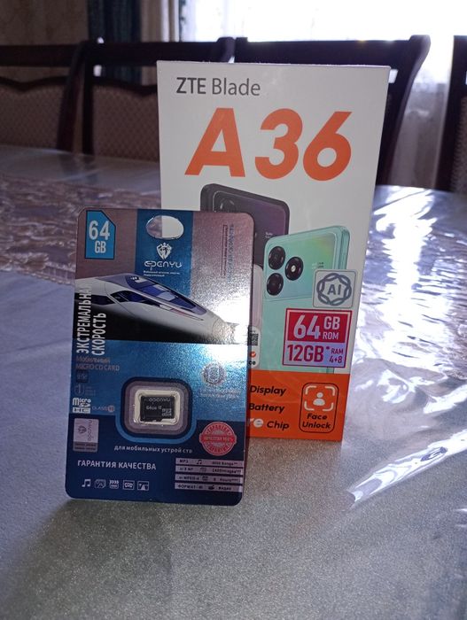 Продам смартфон ZTE blade A36