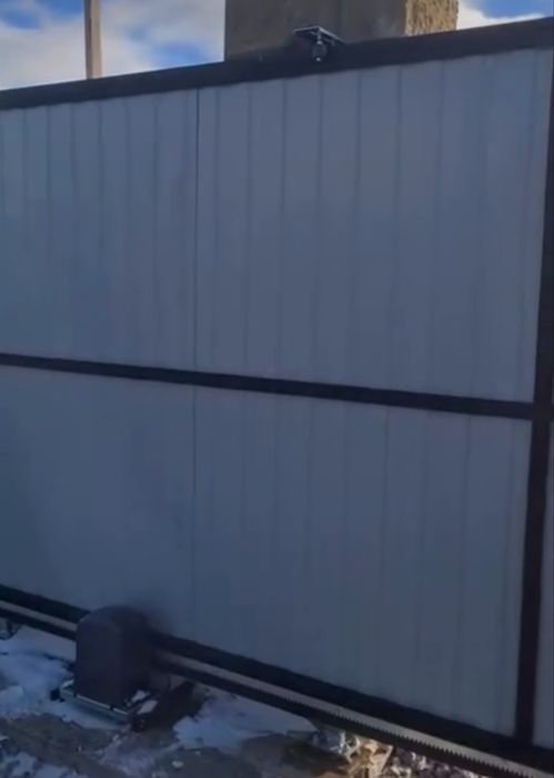 Откатные ворота под ключь