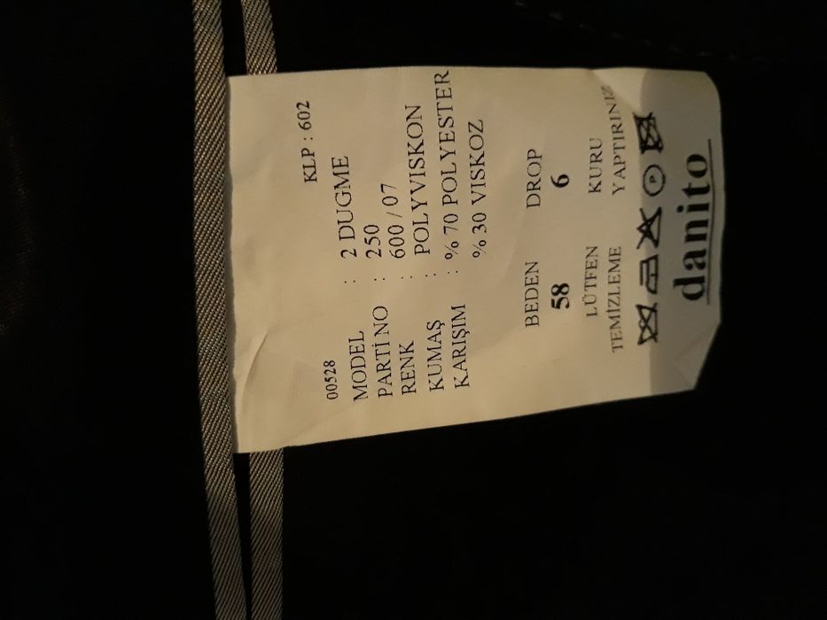 Голям размер костюм N58