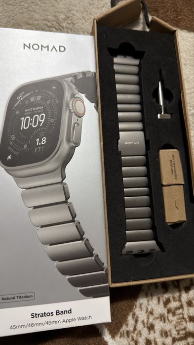 Nou Curea Nomad Stratos FKM ORIGINALA Watch Ultra 2 3nou la cutie