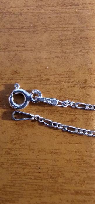 Сребърно колие с обеци