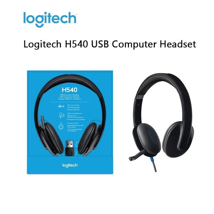 # Наушник Logitech H540 USB для Call центров и для компьютера